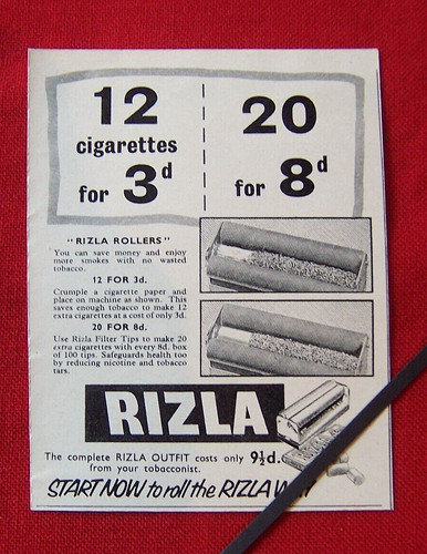 Rizla cigarette papers - rizla, rolling